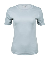 Tee Jays Women’s Interlock Tee - Ice Blue