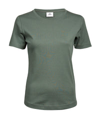 Tee Jays Women’s Interlock Tee - Leaf Green