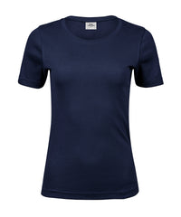 Tee Jays Women’s Interlock Tee - Navy