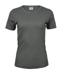 Tee Jays Women’s Interlock Tee - Powder Grey
