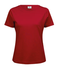 Tee Jays Women’s Interlock Tee - Red