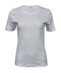 Tee Jays Women’s Interlock Tee - White