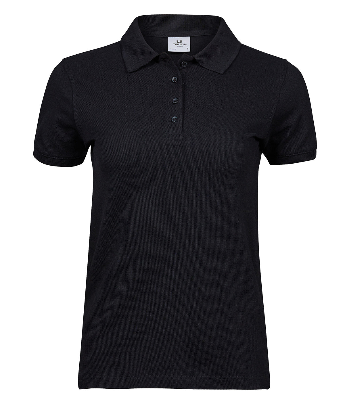 Tee Jays Women’s Heavy Polo - Black