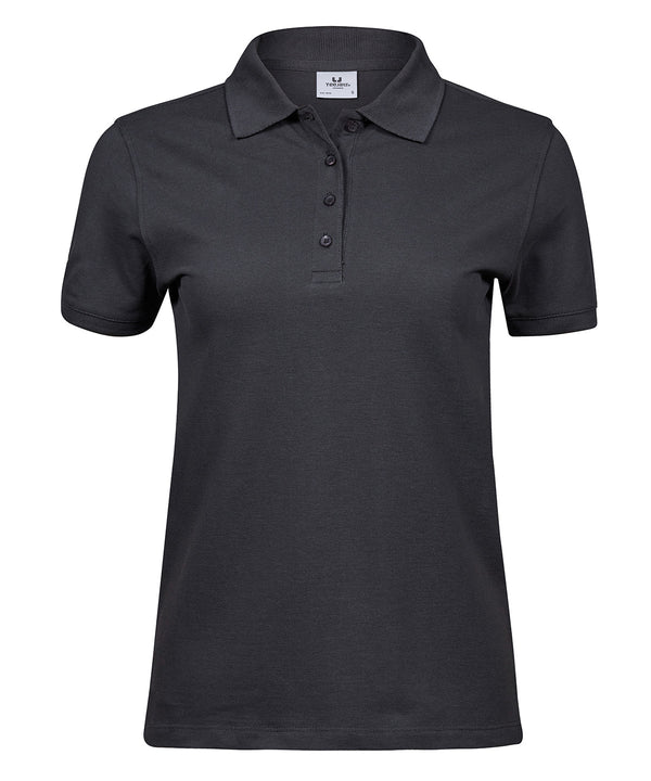 Tee Jays Women’s Heavy Polo - Dark Grey