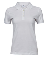 Tee Jays Women’s Heavy Polo - White