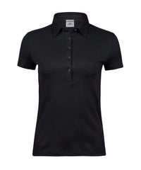 Tee Jays Women’s Pima Cotton Polo - Black