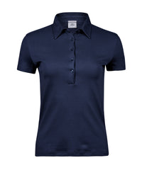 Tee Jays Women’s Pima Cotton Polo - Navy
