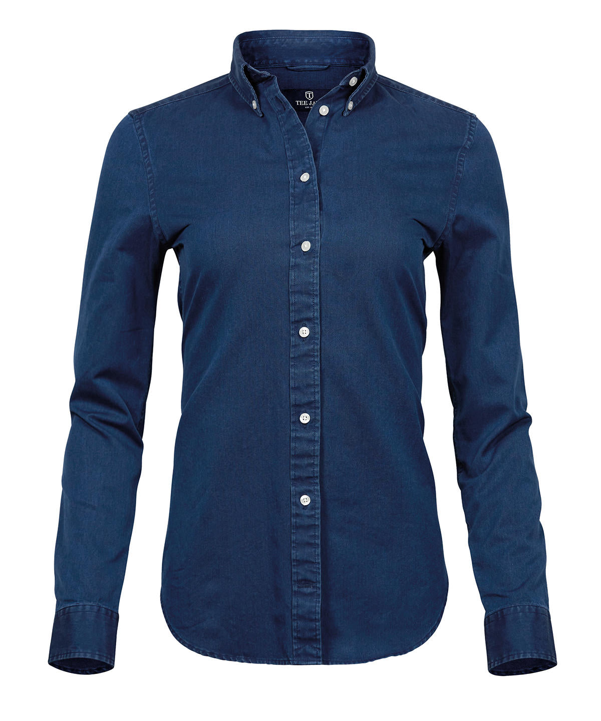 Tee Jays Women’s Casual Twill Shirt - Indigo
