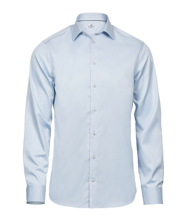 Tee Jays Luxury Shirt Slim Fit - Light Blue