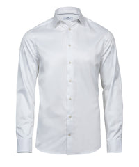 Tee Jays Luxury Shirt Slim Fit - White