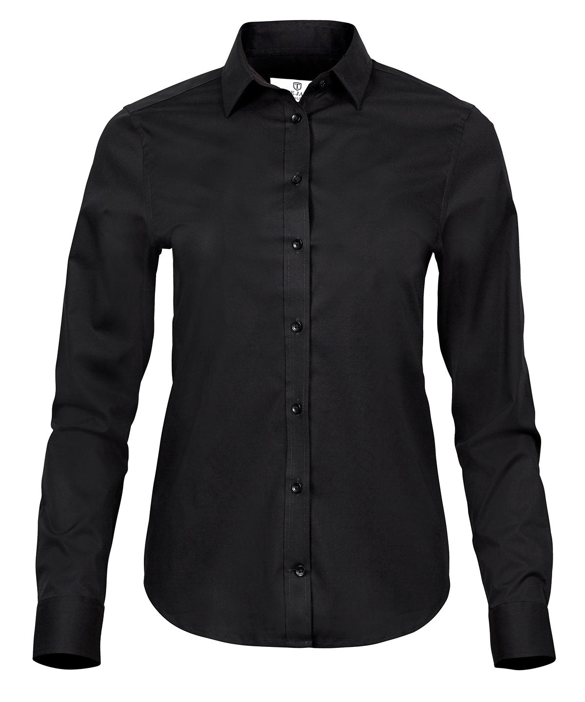 Tee Jays Women’s Stretch Luxury Shirt - Black