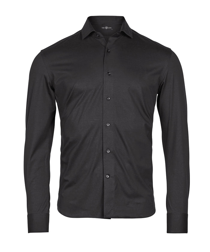 Tee Jays Active Stretch Shirt - Black