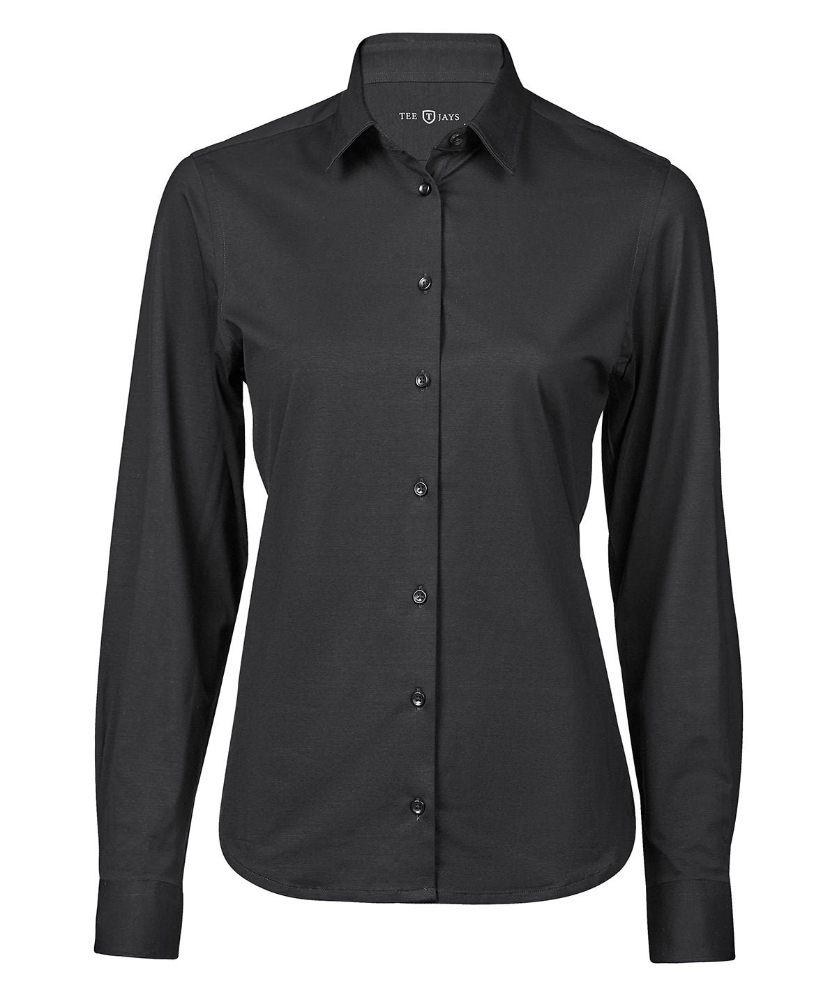 Tee Jays Women’s Active Stretch Shirt - Black