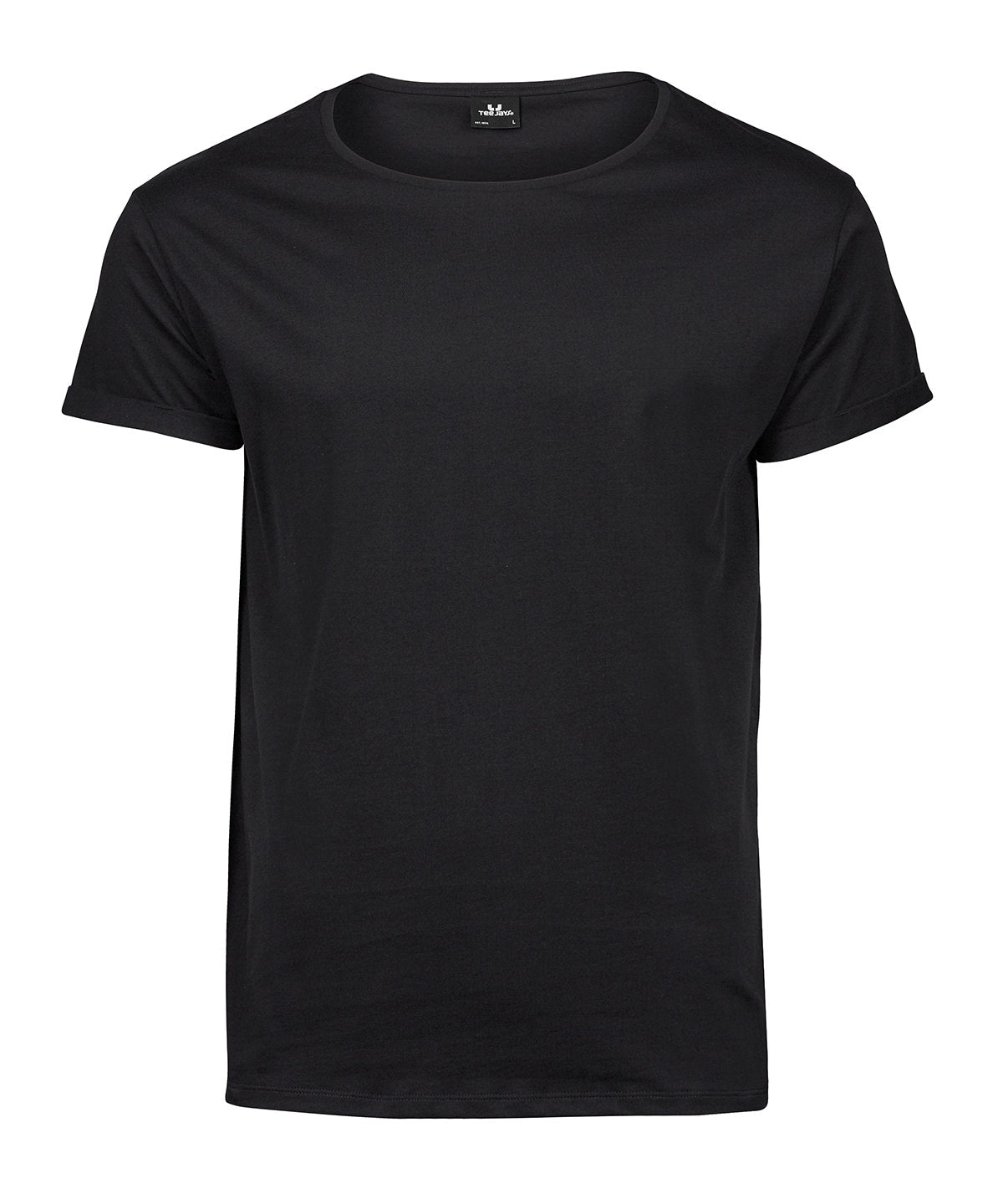 Tee Jays Roll-up Tee - Black