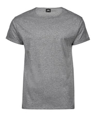 Tee Jays Roll-up Tee - Heather Grey