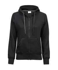 Tee Jays Women’s Fashion Full-zip Hoodie - Black