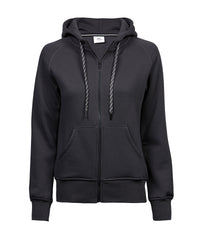 Tee Jays Women’s Fashion Full-zip Hoodie - Dark Grey