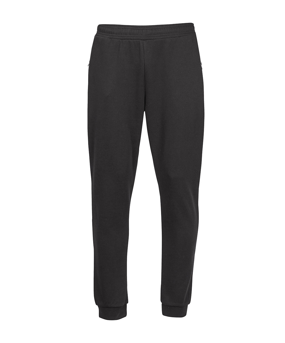 Tee Jays Ribbed Interlock Pants - Black