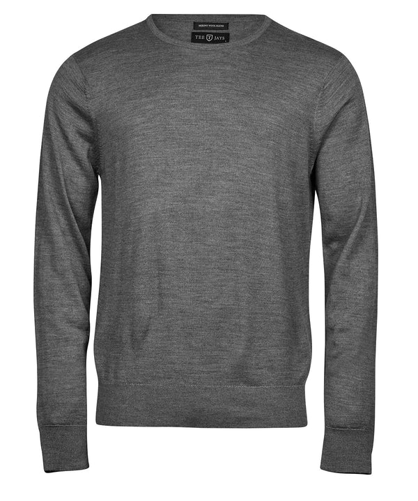 Tee Jays Crew Neck - Grey Melange