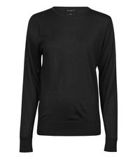 Tee Jays Women’s Crew Neck - Black