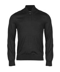 Tee Jays Half-zip - Black