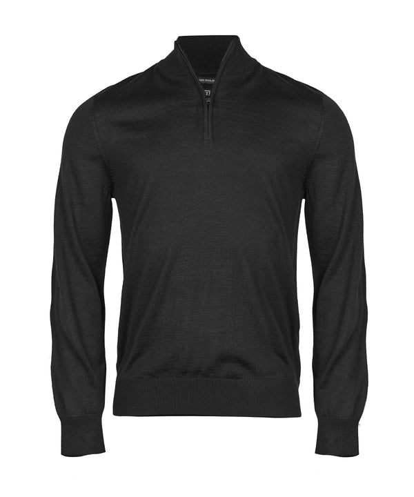 Tee Jays Half-zip - Black