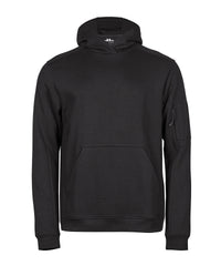 Tee Jays Athletic Hooded Sweatshirt - Black
