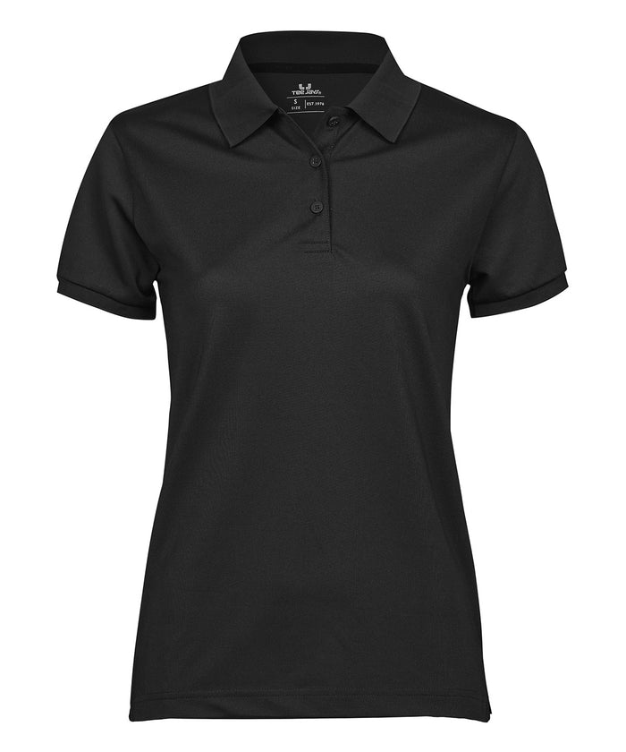 Tee Jays Women’s Club Polo - Black
