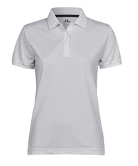 Tee Jays Women’s Club Polo - White