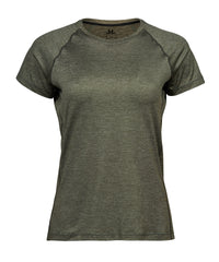Tee Jays Women’s CoolDry Tee - Olive Melange