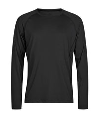 Tee Jays Long Sleeve CoolDry Tee - Black