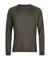 Tee Jays Long Sleeve CoolDry Tee - Deep Green