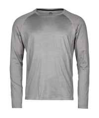 Tee Jays Long Sleeve CoolDry Tee - Grey Melange