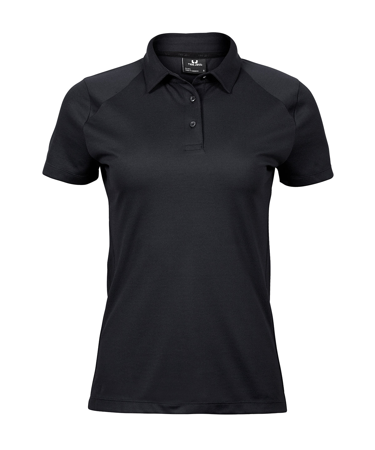 Tee Jays Women’s Luxury Sport Polo - Black