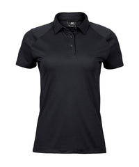 Tee Jays Women’s Luxury Sport Polo - Black