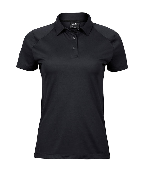 Tee Jays Women’s Luxury Sport Polo - Black