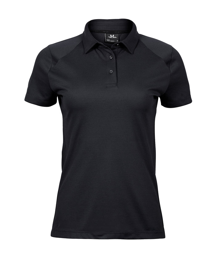 Tee Jays Women’s Luxury Sport Polo - Black