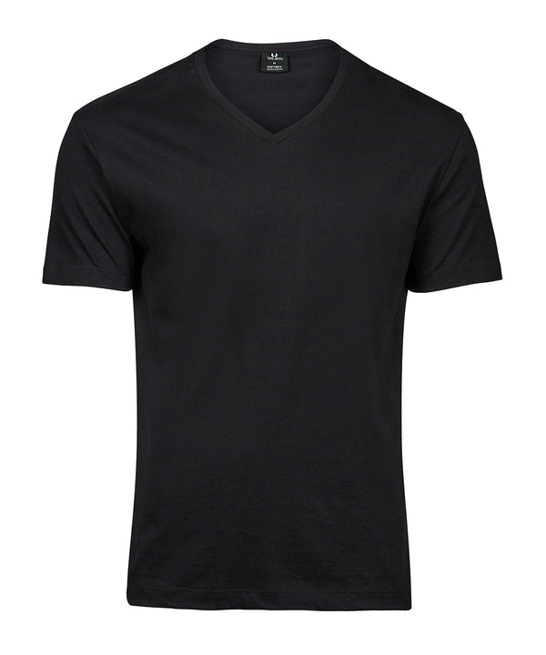 Tee Jays Fashion V-neck Sof Tee - Black