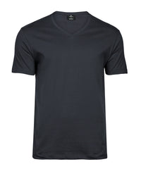 Tee Jays Fashion V-neck Sof Tee - Dark Grey