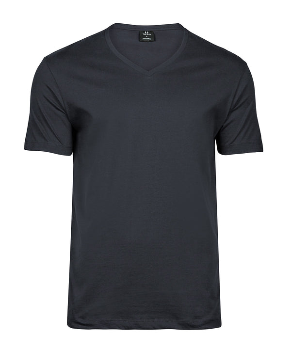 Tee Jays Fashion V-neck Sof Tee - Dark Grey