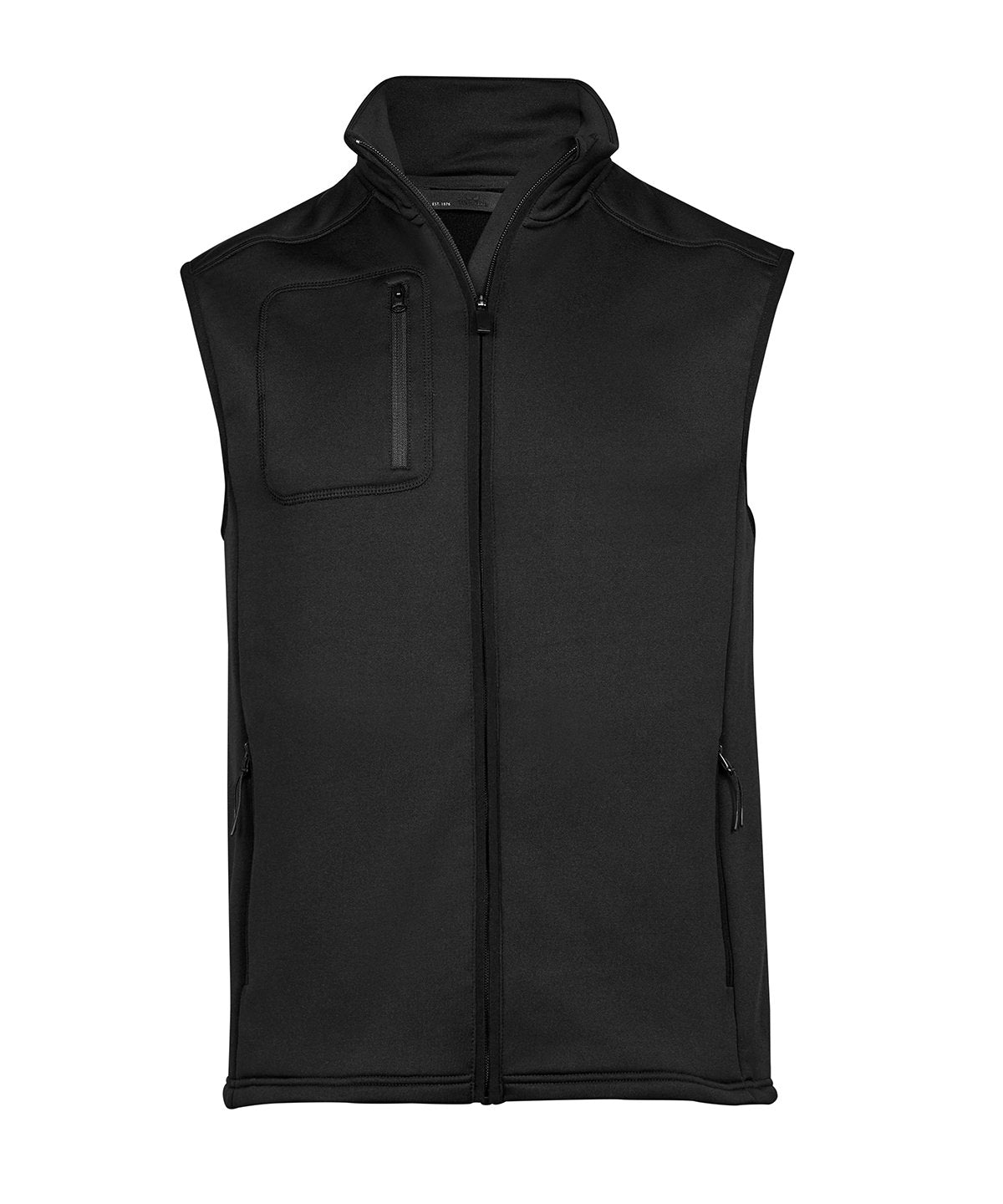 Tee Jays Stretch Fleece Bodywarmer - Black