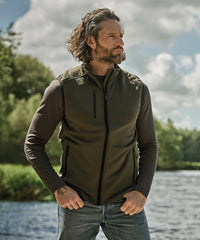 Tee Jays Stretch Fleece Bodywarmer - Black