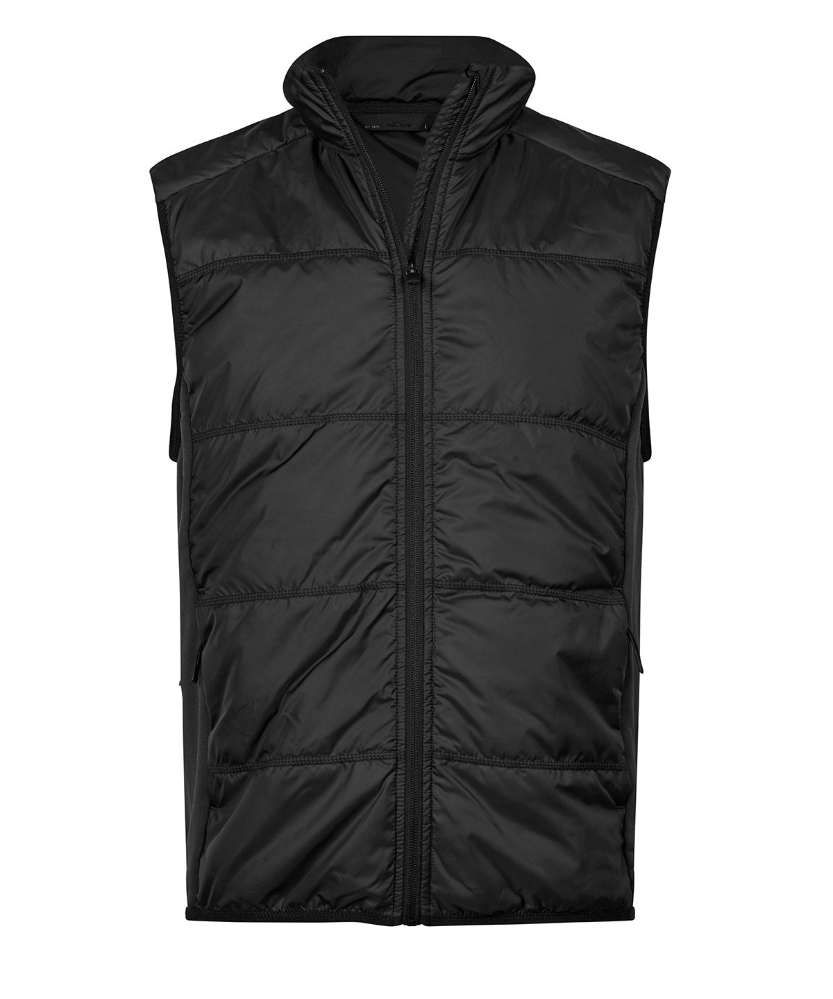 Tee Jays Hybrid-stretch Bodywarmer - Black/Black*