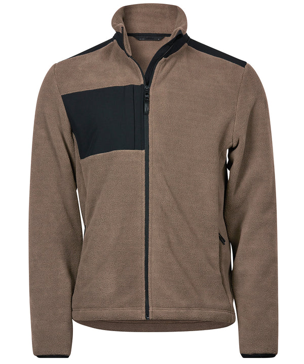 Tee Jays Mountain Fleece - Clay/Black