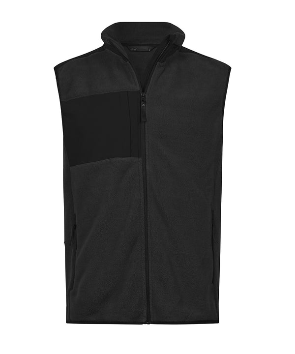 Tee Jays Mountain Fleece Bodywarmer - Black/Black*