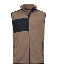 Tee Jays Mountain Fleece Bodywarmer - Clay/Black