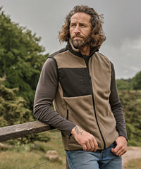 Tee Jays Mountain Fleece Bodywarmer - Black/Black*