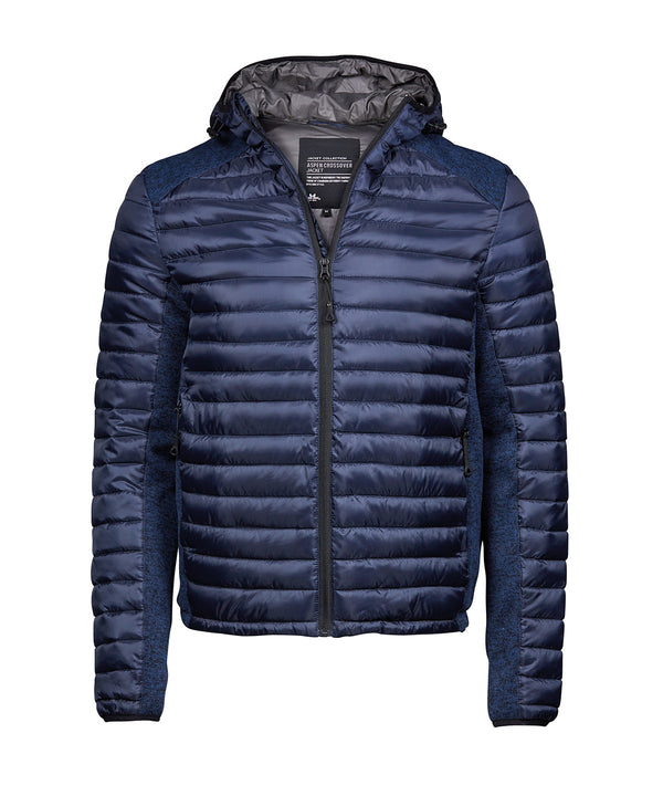 Tee Jays Hooded Outdoor Crossover - Navy/Navy Melange