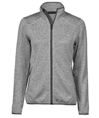 Tee Jays Women’s Outdoor Fleece - Grey Melange