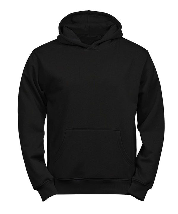 Tee Jays Junior UNLABELED Hooded Sweatshirt - Black